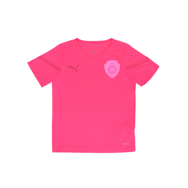 teamFLASH Jersey Jr Fluo Pink