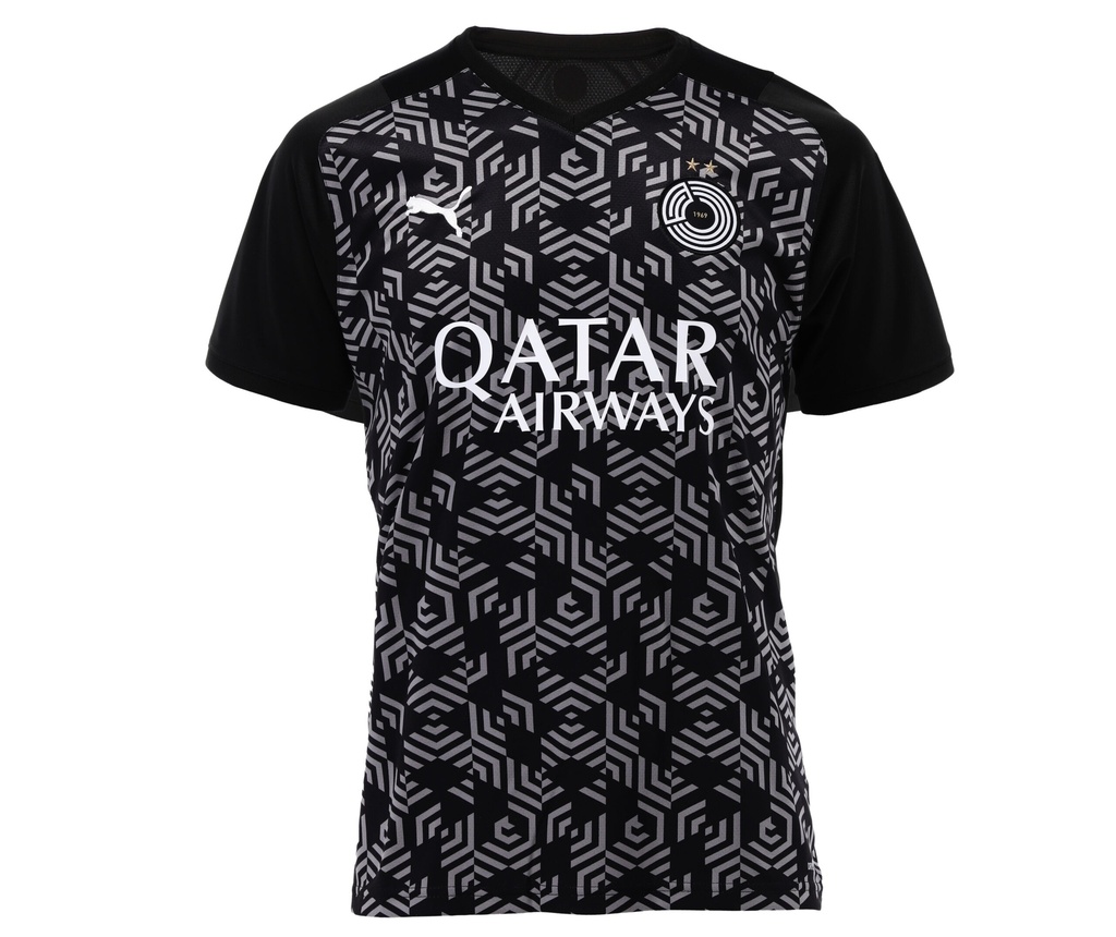 Al Sadd Away Shirt Puma Black-Steel Gray