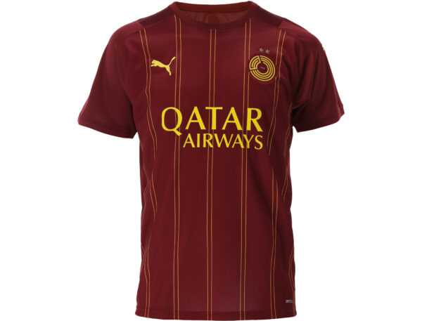 Al Sadd Third Shirt Cordovan-Cyber Yello