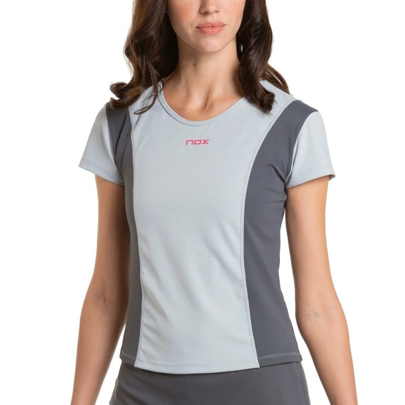 NOX CAMISETA MUJER PRO REGULAR LIGHT GREY TALLA 